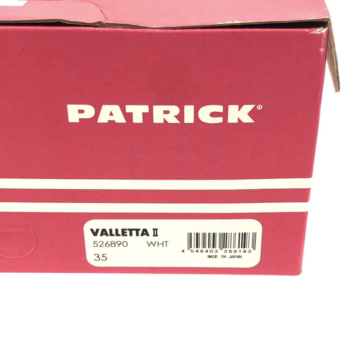 PATRICK / パトリック VALLETTA レースアップ レザースニーカー