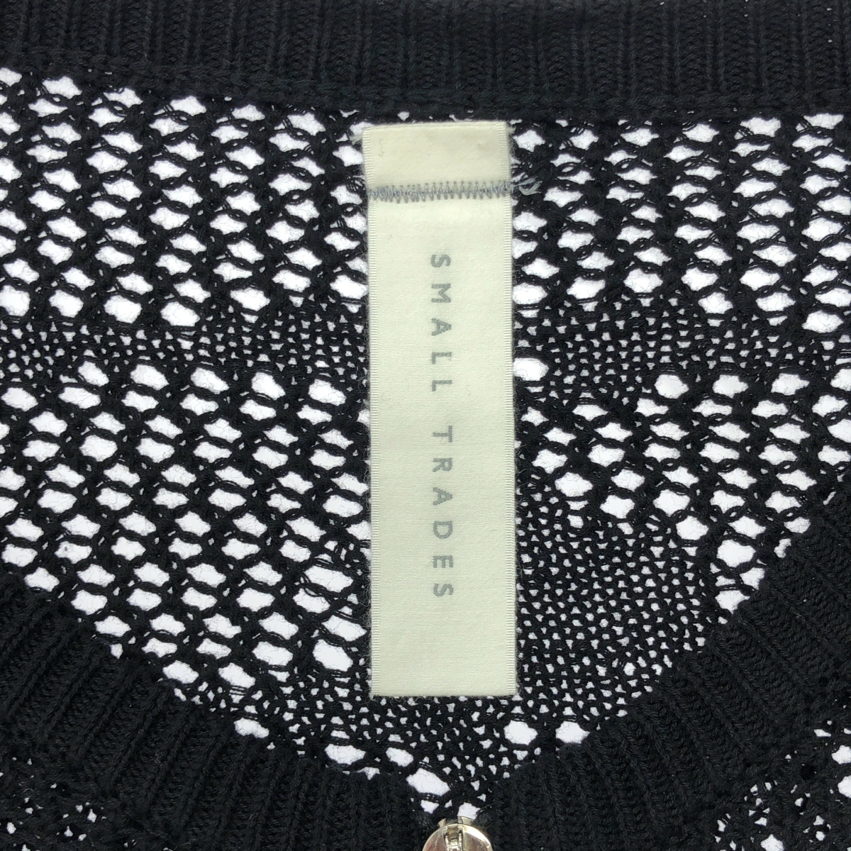 SHINYA KOZUKA / シンヤコヅカ ANGEL LACE KNIT ジップアップ レースニット