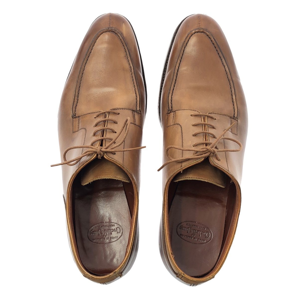CROCKETT&JONES / クロケット&ジョーンズ BALFOUR / バルフォア Ｕチップ レザー レースアップシューズ
