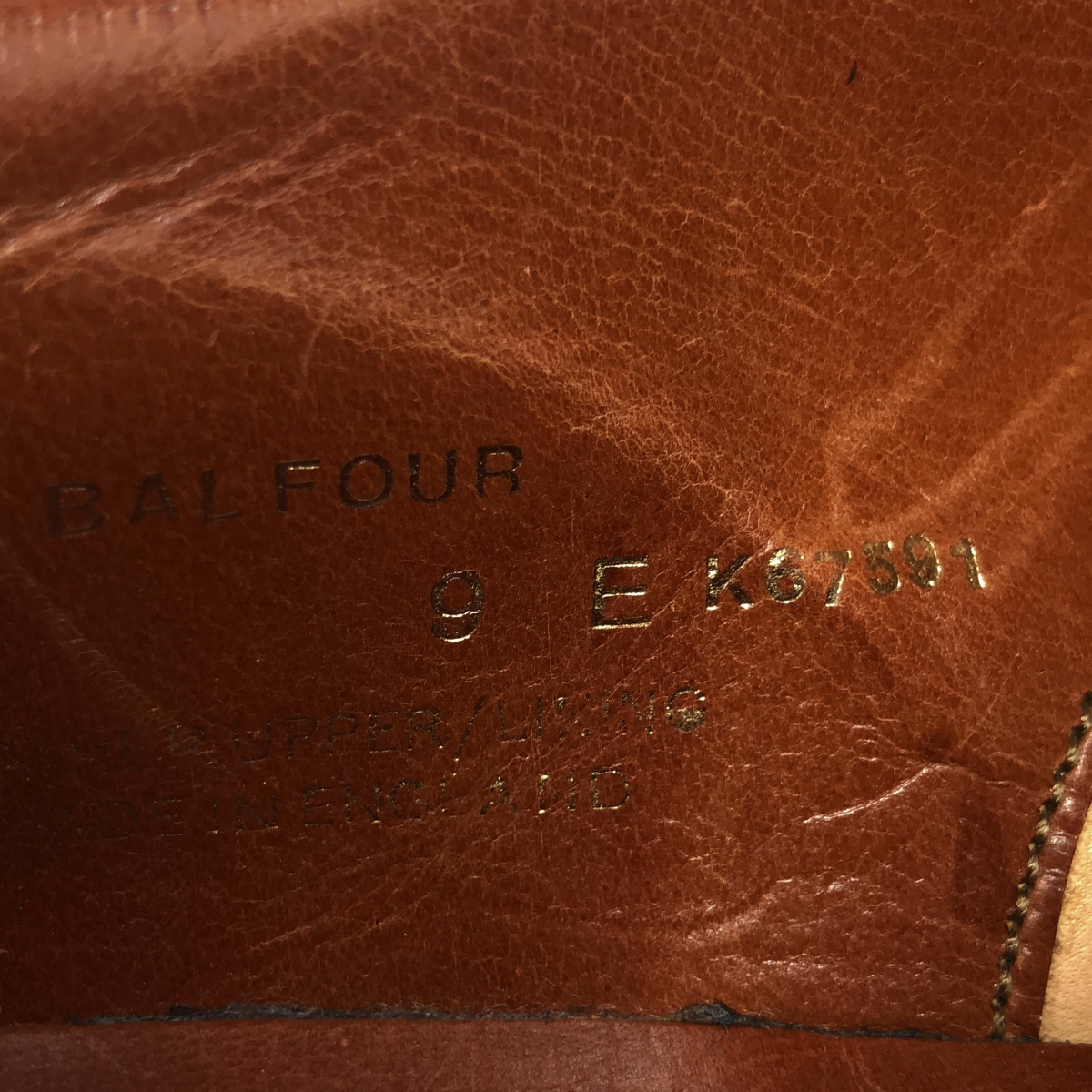 CROCKETT&JONES / クロケット&ジョーンズ BALFOUR / バルフォア Ｕチップ レザー レースアップシューズ