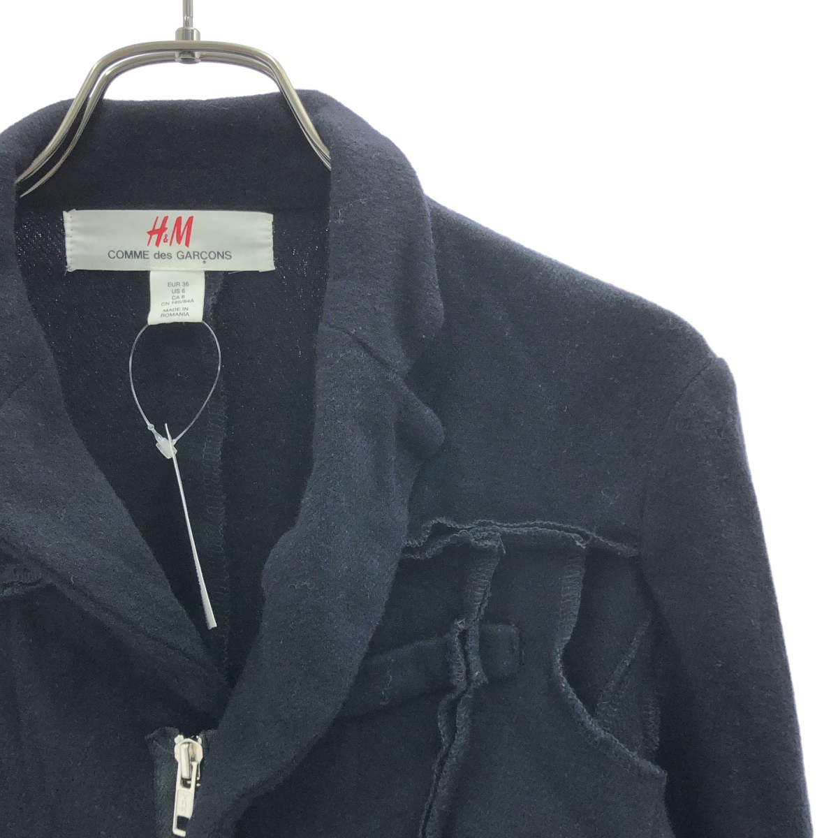 COMME des GARCONS / コムデギャルソン ×H&M / ウール縮絨 スタンドカラージャケット