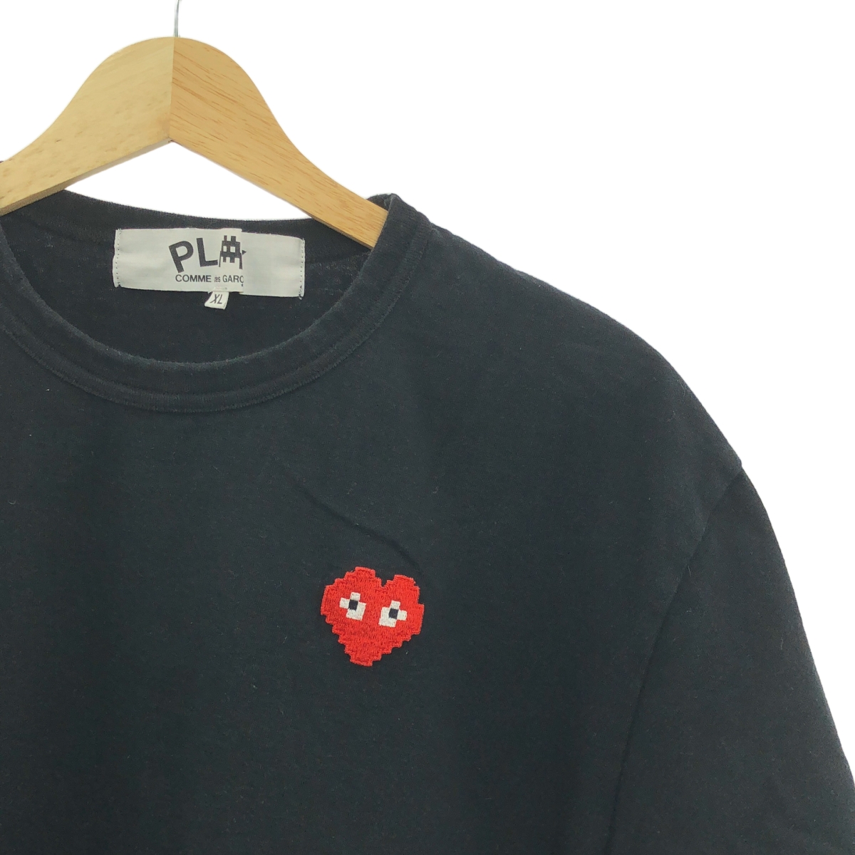 PLAY COMME des GARCONS / プレイコムデギャルソン インベーダー ハート パッチ Tシャツ