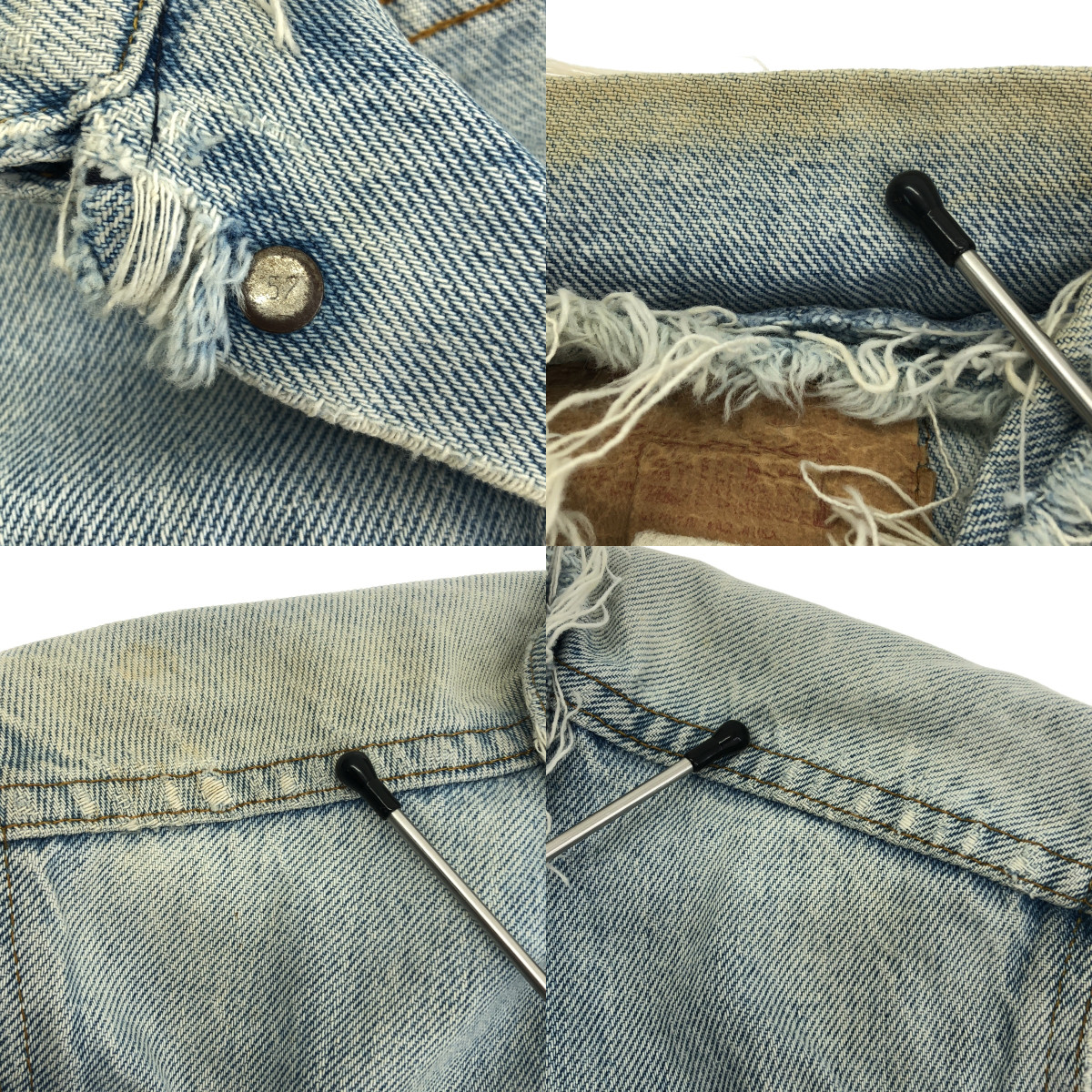 Levi's / リーバイス 1970s ヴィンテージ 70505 4TH デニム トラッカー ジャケット 刻印52 サークルRタブ