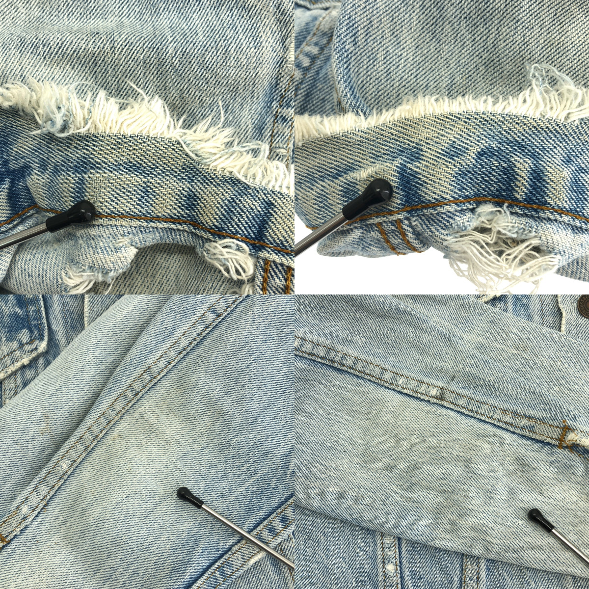 Levi's / リーバイス 1970s ヴィンテージ 70505 4TH デニム トラッカー ジャケット 刻印52 サークルRタブ