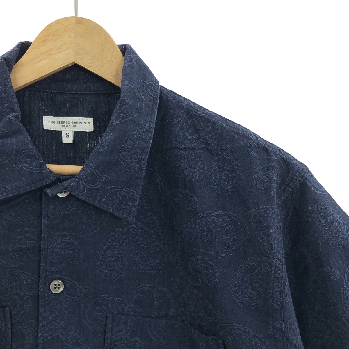 Engineered Garments / エンジニアドガーメンツ CAMP SHIRT PAISLEY ペイズリー ジャガード キャンプ シャツ