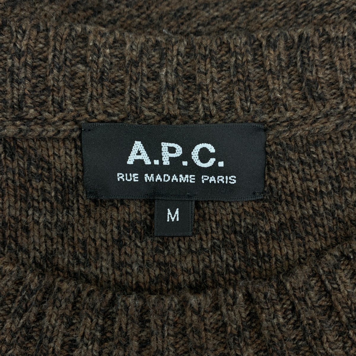 A.P.C. / アーペーセー クルーネック ニット プルオーバー