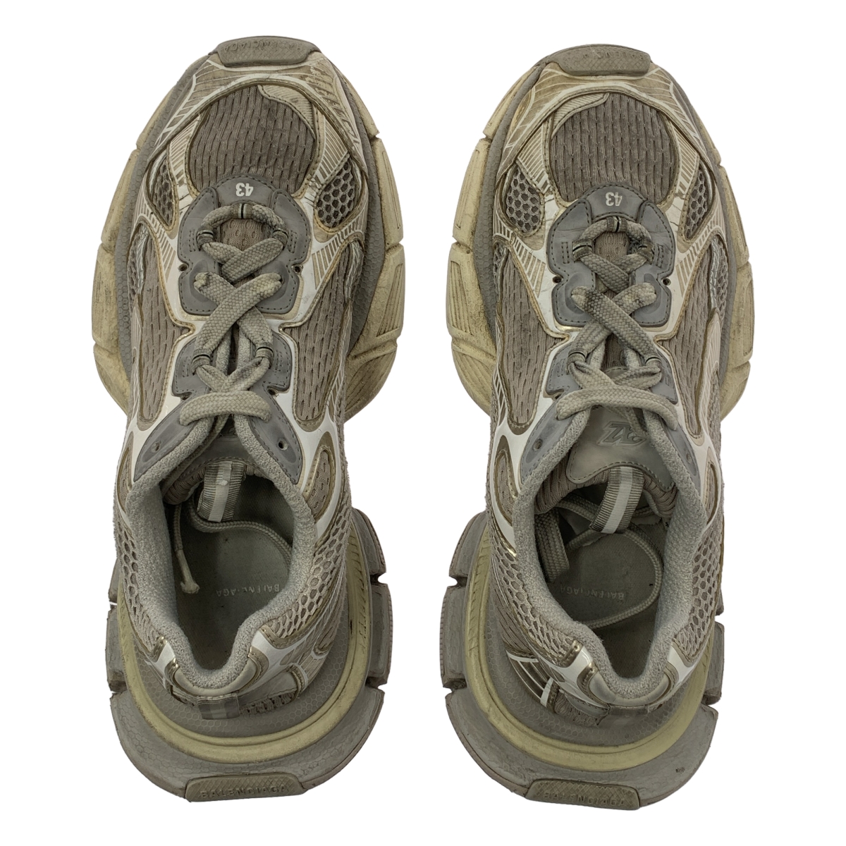 BALENCIAGA / バレンシアガ 3XL ユーズド加工 ローカットスニーカー