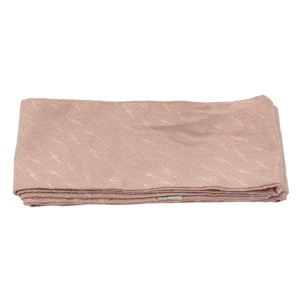 CHANEL / シャネル ココマーク 総柄 シルク ロング スカーフ