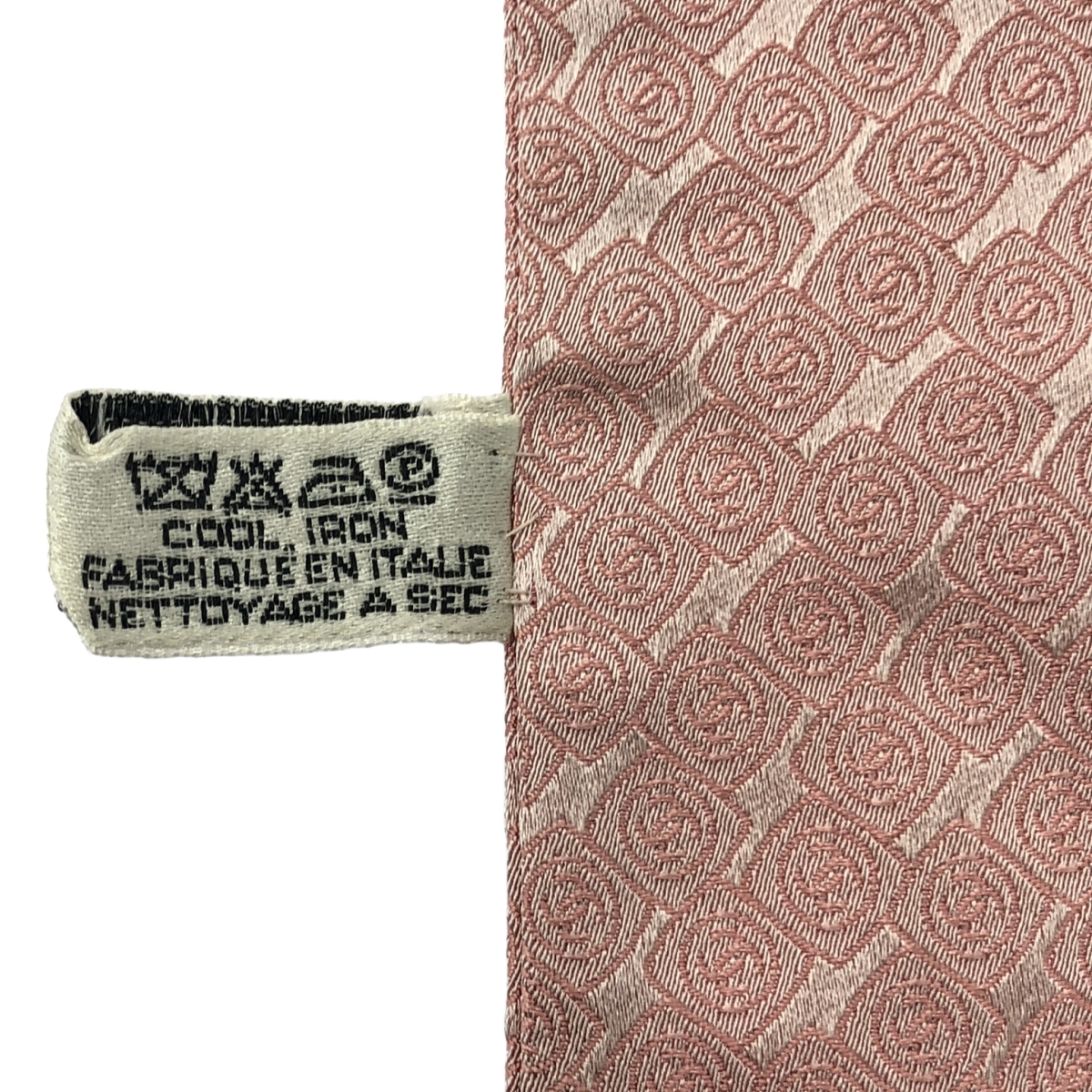 CHANEL / シャネル ココマーク 総柄 シルク ロング スカーフ