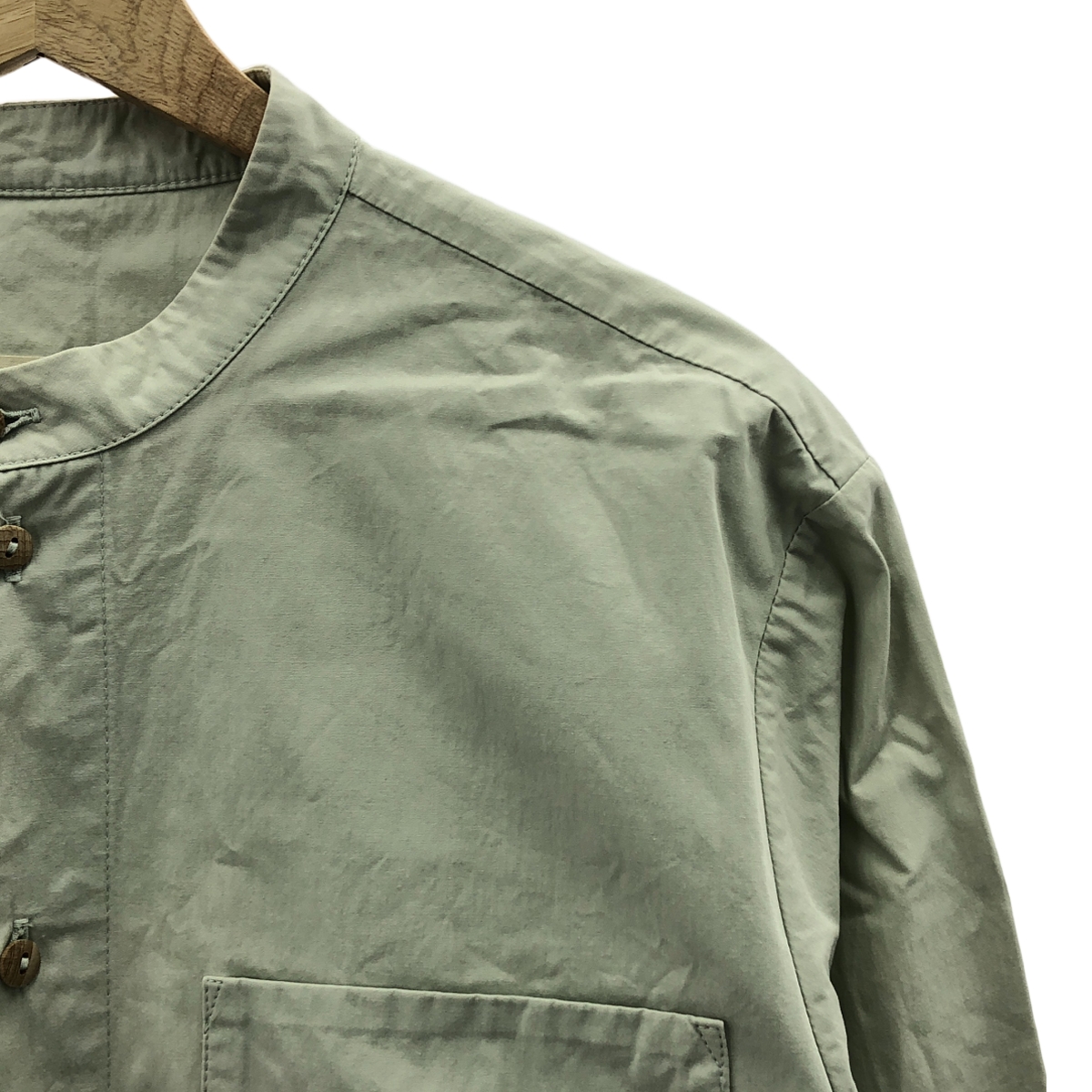 TOOGOOD / トゥーグッド THE LOCKSMITH SHIRT PLAIN COTTON SILK ザロックスミスシャツ スタンドカラー コットンシルク