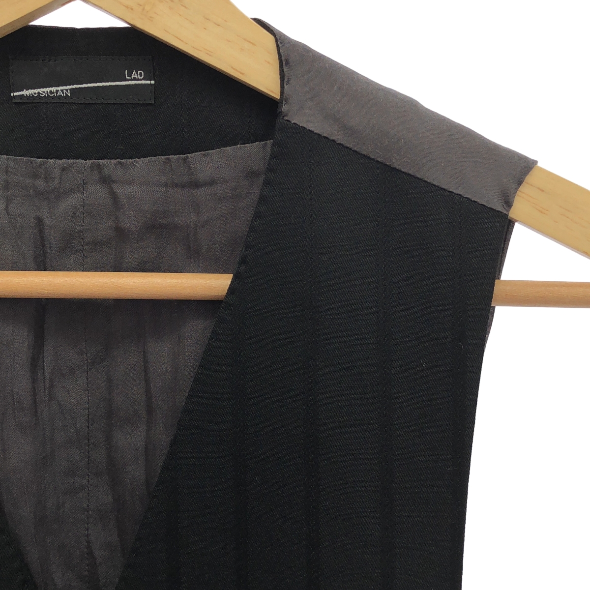 LAD MUSICIAN / ラッドミュージシャン カシミヤブレンド ジレ ベスト / 総裏地