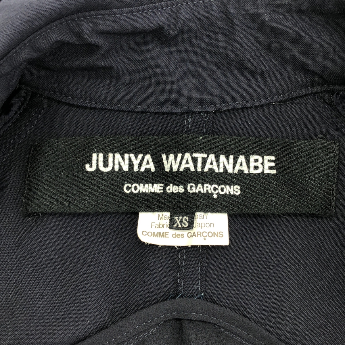JUNYA WATANABE COMME des GARCONS / ジュンヤワタナベ シフォン切替 ギャザートレンチ コート ワンピース