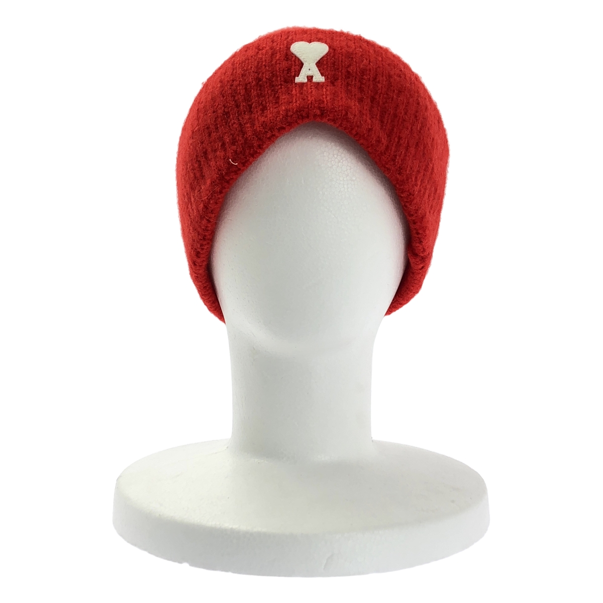 AMI Alexandre Mattiussi / アミ・アレクサンドルマテュッシ Ami de Coeur アミ ドゥ クール パッチ ビーニー ニット帽 / UBO009.KN0135