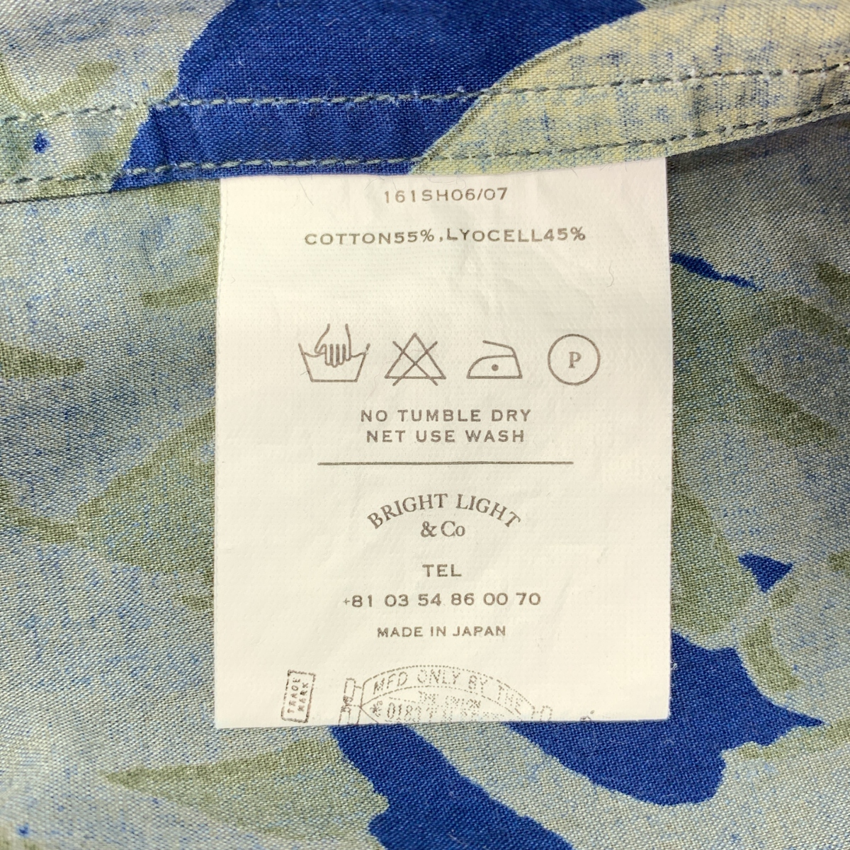 OLD JOE BRAND / オールドジョー indigo hawiian shirts アロハ シャツ