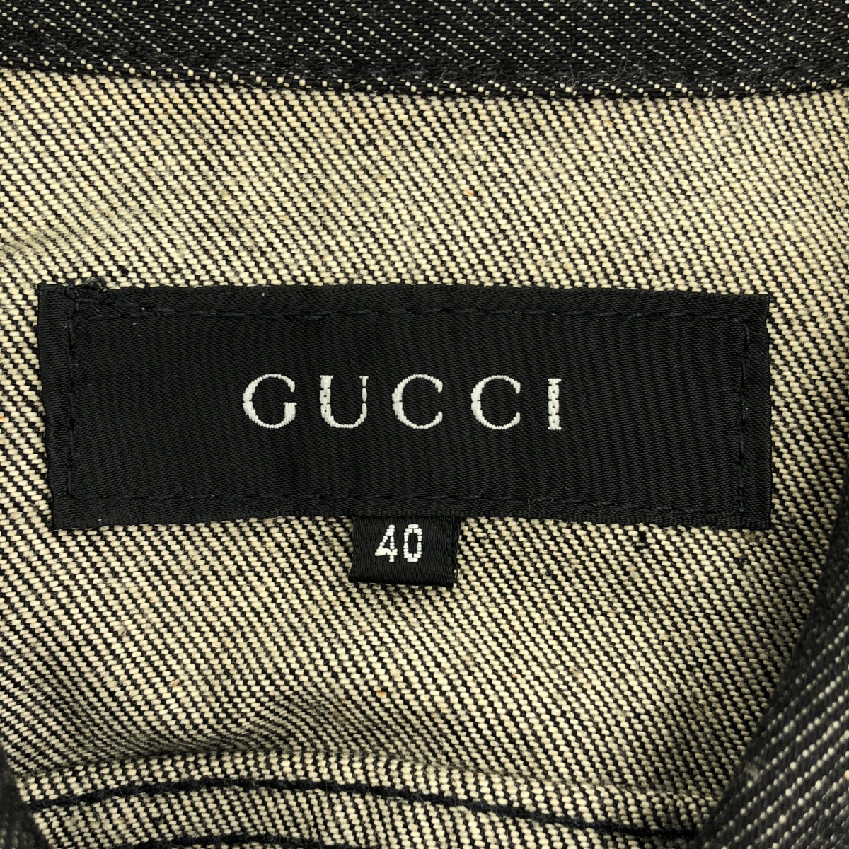 GUCCI / グッチ トムフォード期 シェリーライン デニムジャケット