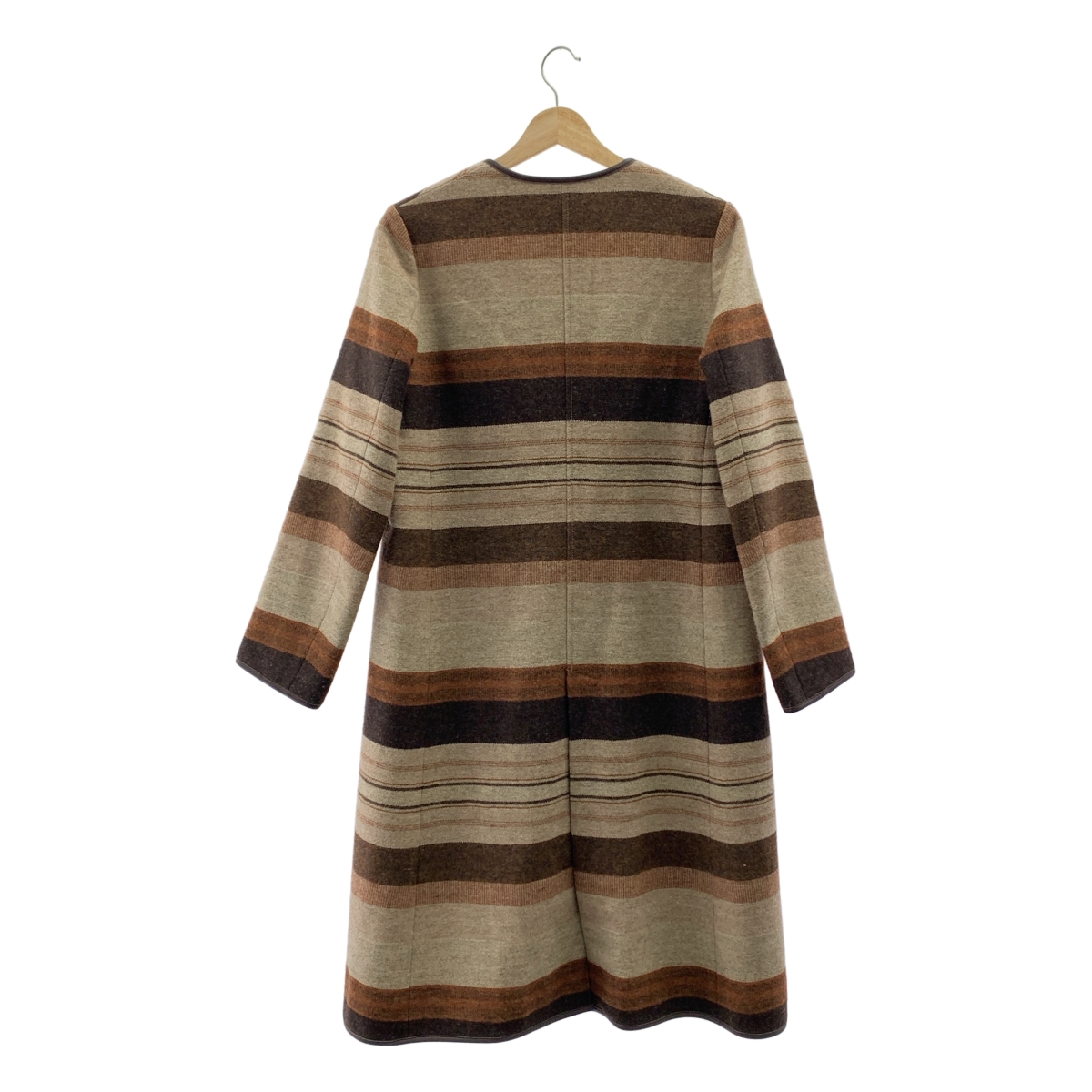 steven alan / スティーブンアラン RAG BORDER COAT ラグ ボーダー ウール コート