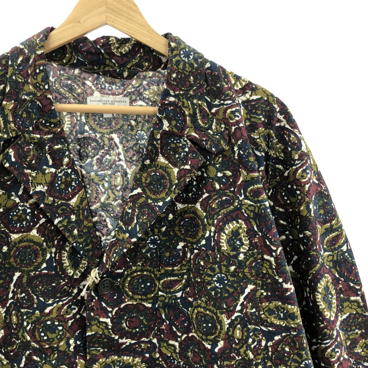 Engineered Garments / エンジニアドガーメンツ LOITER JACKET COTTON BATIK バティック柄 ロイタージャケット