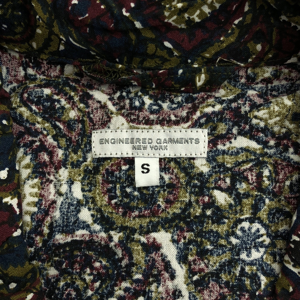 Engineered Garments / エンジニアドガーメンツ LOITER JACKET COTTON BATIK バティック柄 ロイタージャケット