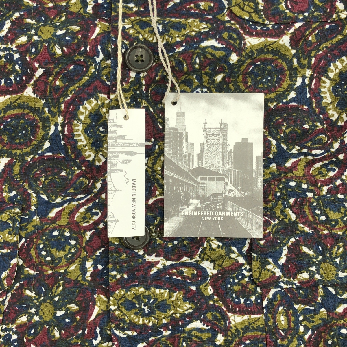 Engineered Garments / エンジニアドガーメンツ LOITER JACKET COTTON BATIK バティック柄 ロイタージャケット