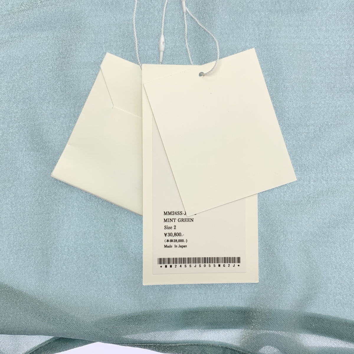 Mame Kurogouchi / マメクロゴウチ Lame Jersey Cropped Sheer Top / ラメ ジャージー トップス