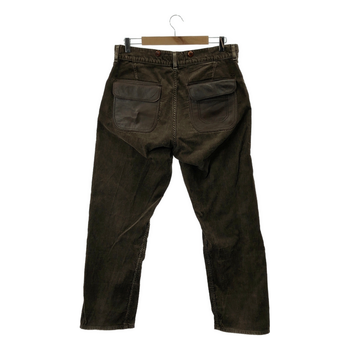 JUNYAWATANABE COMMEdesGARCONS MAN / ジュンヤワタナベマン レザーポケット コーデュロイパンツ