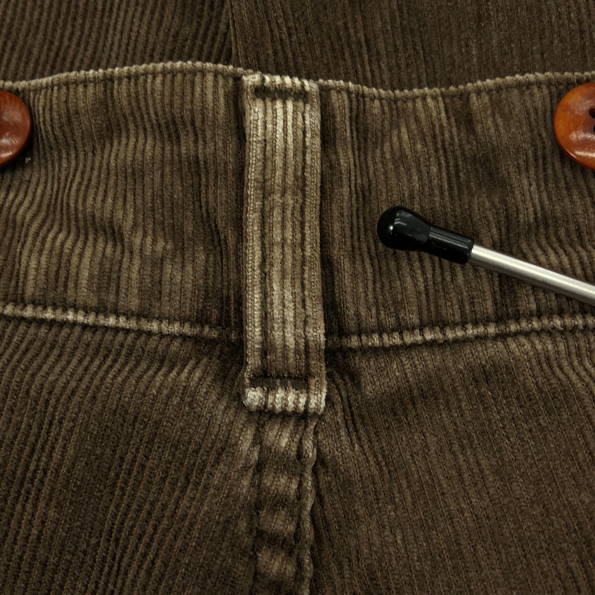 JUNYAWATANABE COMMEdesGARCONS MAN / ジュンヤワタナベマン レザーポケット コーデュロイパンツ