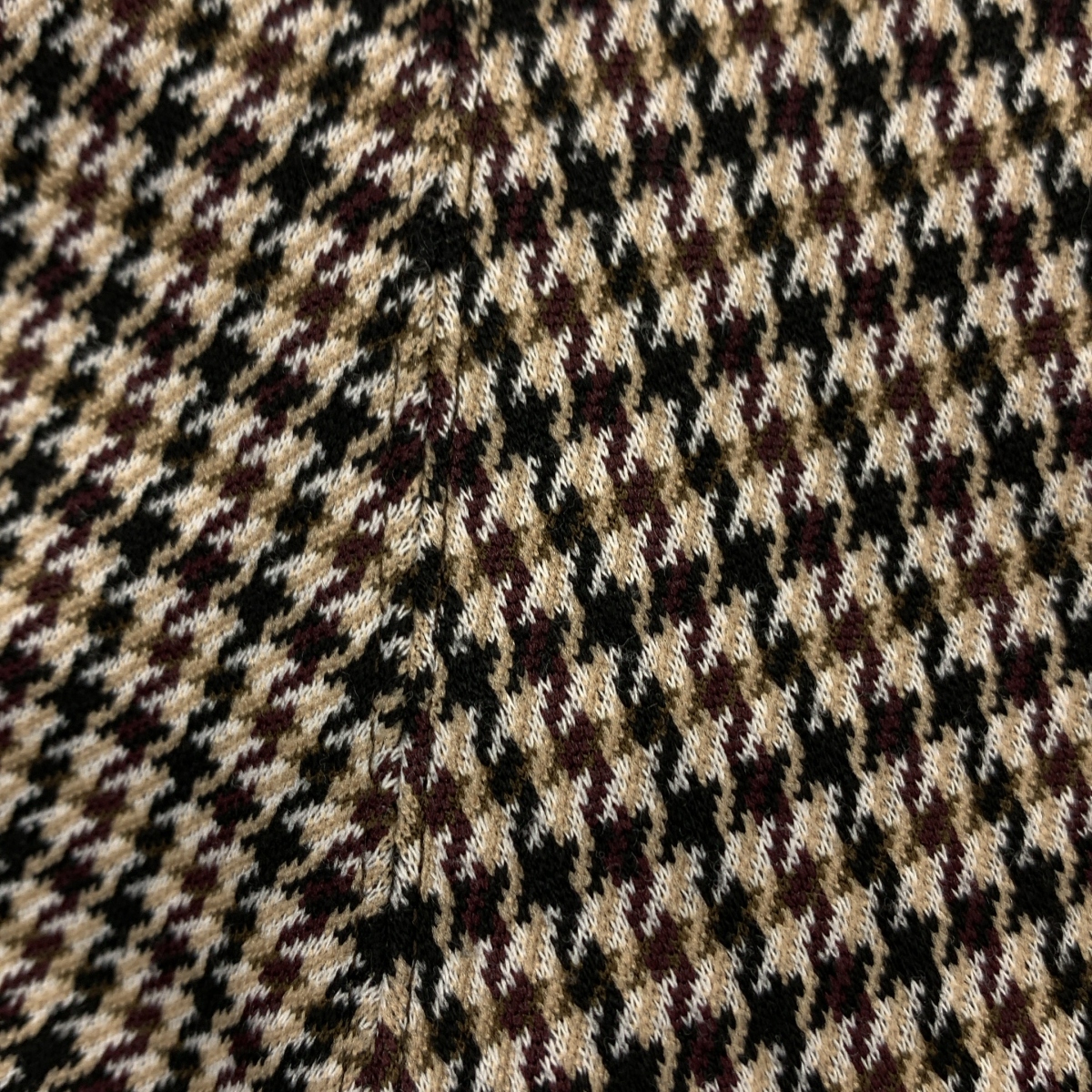 foufou / フーフー checked skirt  chidori / 千鳥格子 ロングスカート