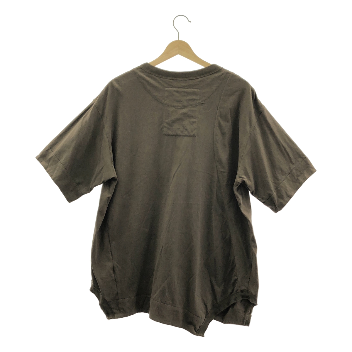ziggy chen / ジギーチェン Henley Neck T-Shirt / オーバーシルエット ヘンリーネック Tシャツ カットソー