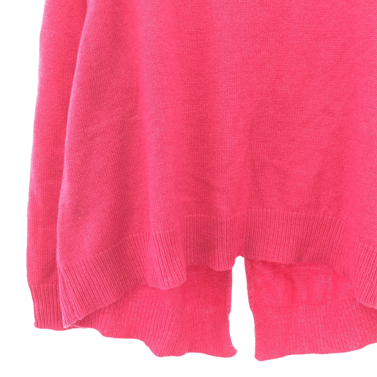 ichi / イチ ストール付 クルーネック ウールニット プルオーバー