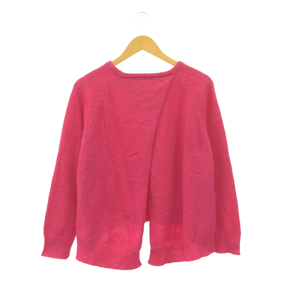 ichi / イチ ストール付 クルーネック ウールニット プルオーバー