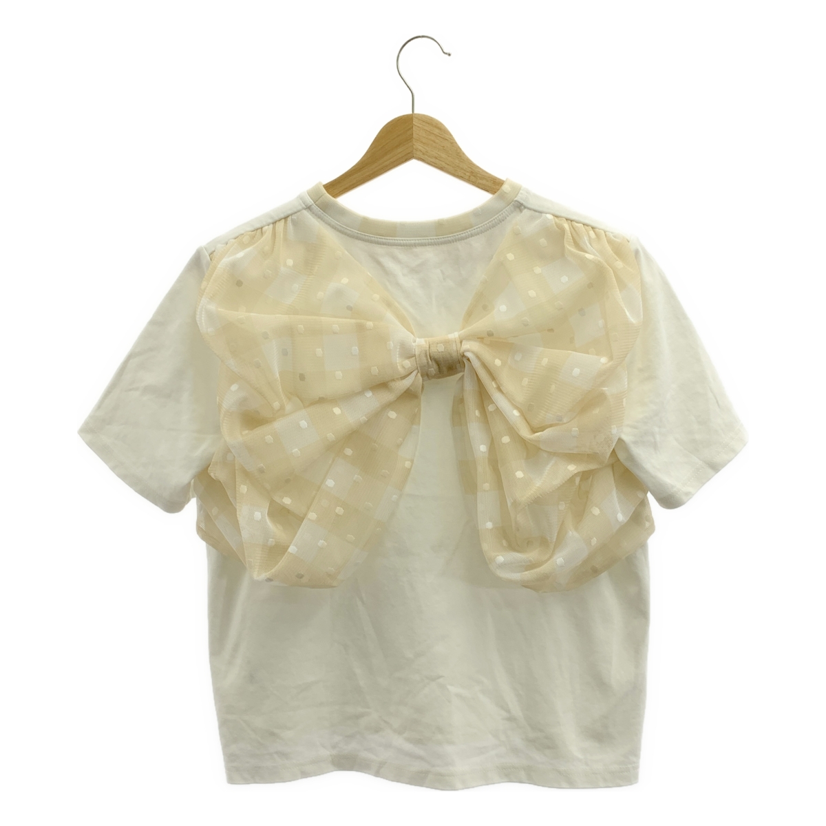 その他 ギンガム ドット ランドセル リボン ブラウス