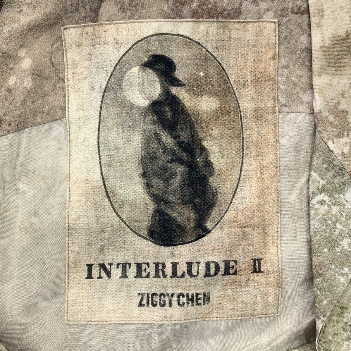 ziggy chen / ジギーチェン PRINTED SHORT SLEEVE SHIRT / 総柄 オープンカラー オーバー シャツ