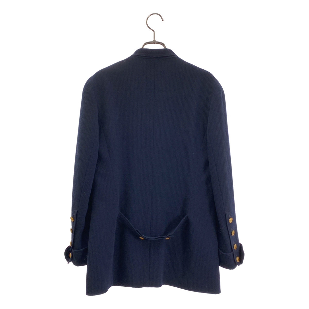 CHANEL / シャネル セットアップ / ココマークボタン ウール ノーカラー ジャケット / スカート