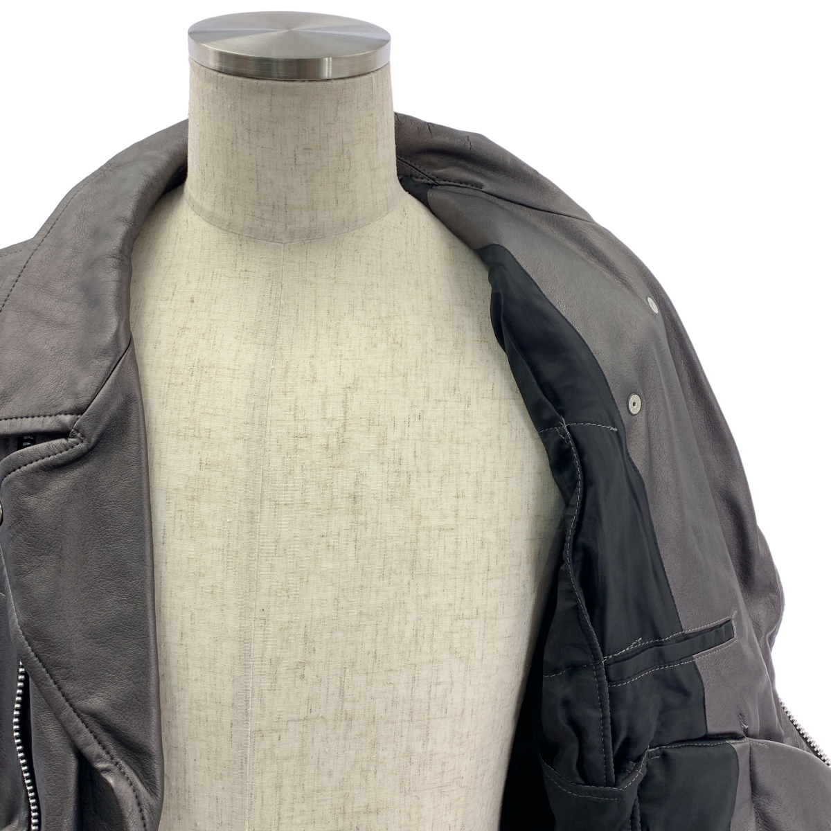 COMME des GARCONS HOMME PLUS / コムデギャルソンオムプリュス 変形 ダブルライダース ジャケット / 総裏地