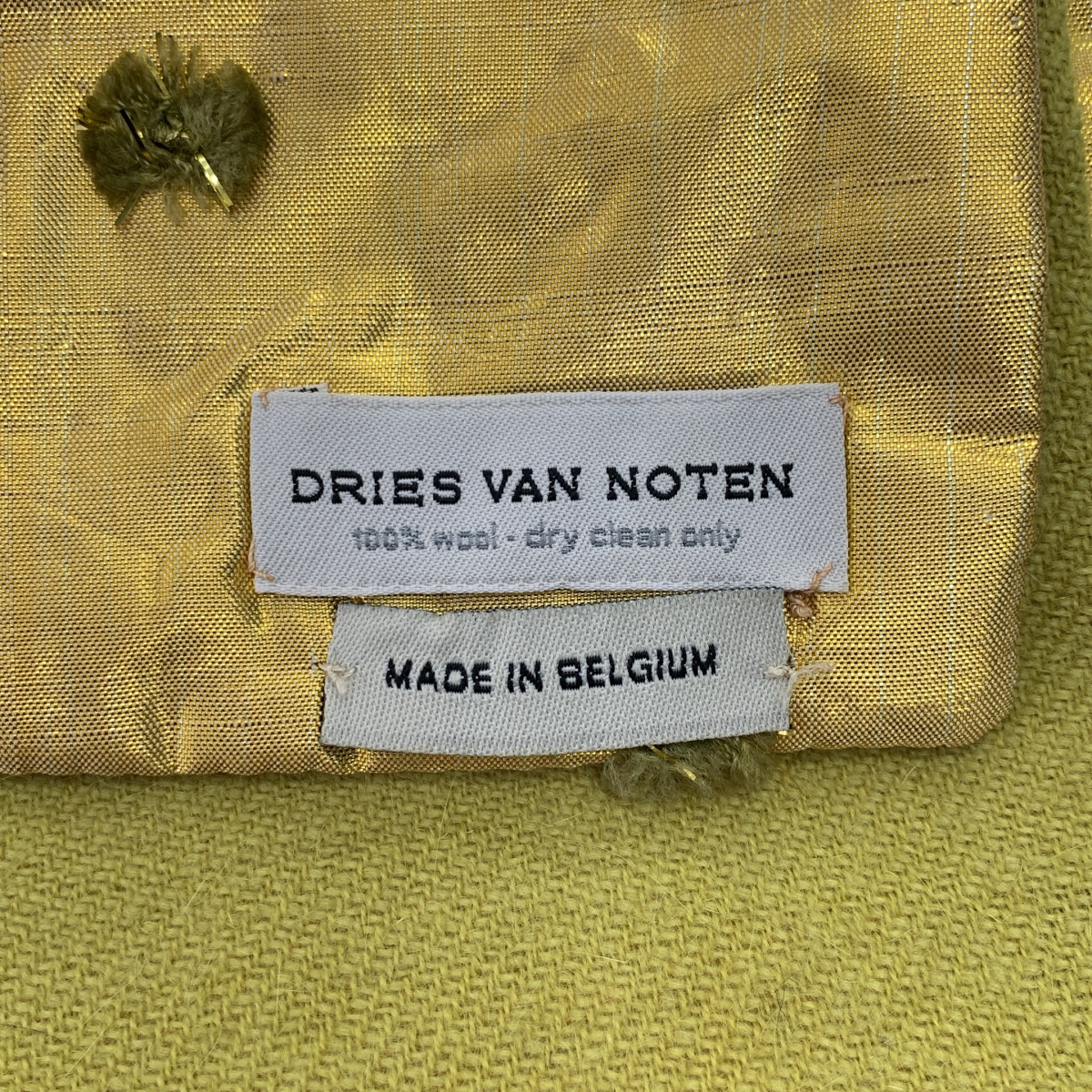 DRIES VAN NOTEN / ドリスヴァンノッテン エンブロイダリー ストール