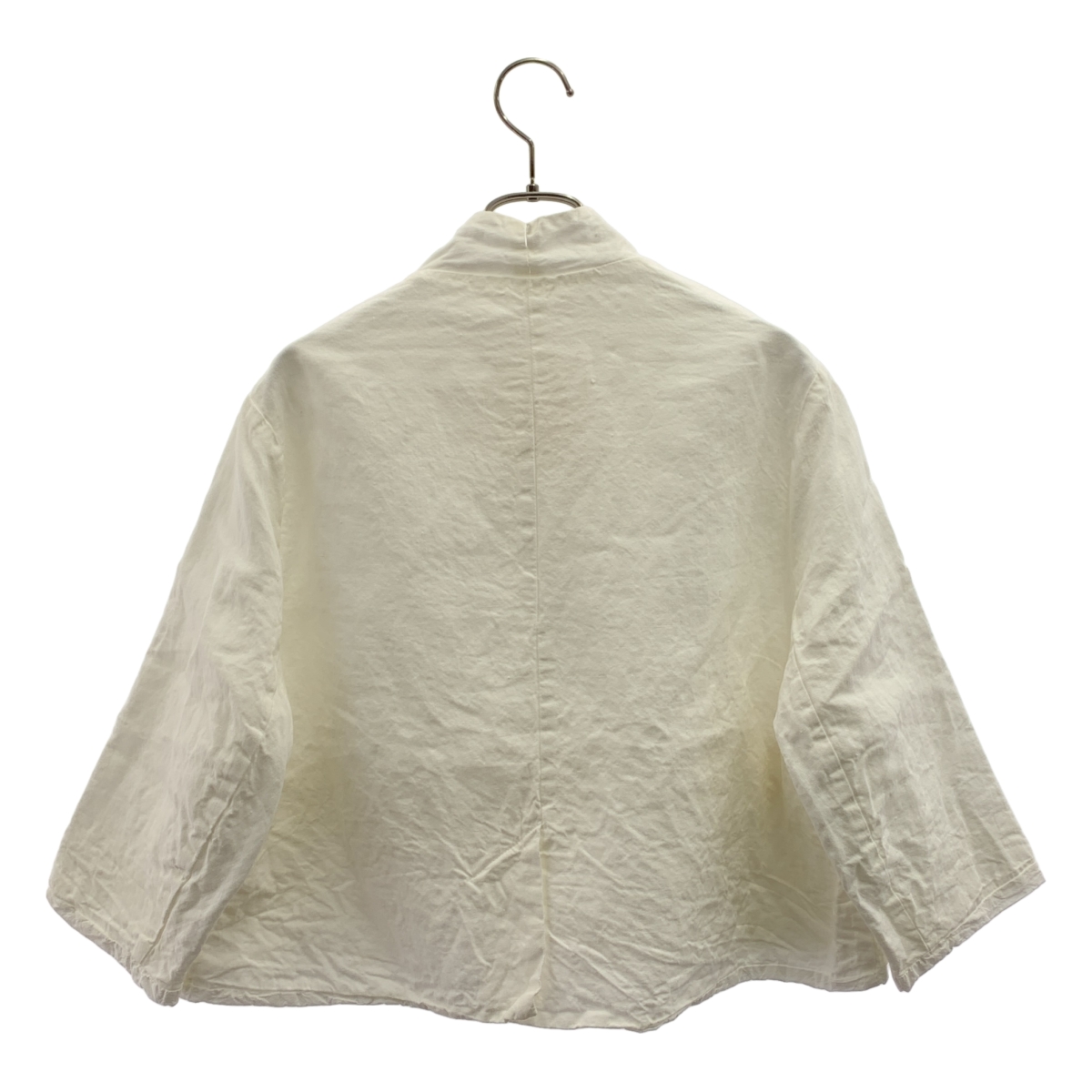 H+ HANNOH WESSEL / アッシュプリュスアノーヴェセル リネン ショールカラー ジャケット