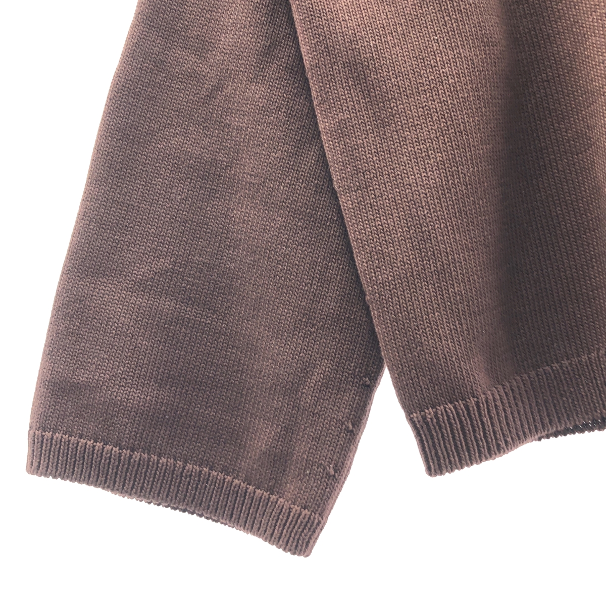 Plage / プラージュ Low V Neck コットン クロップド Vネック ニット