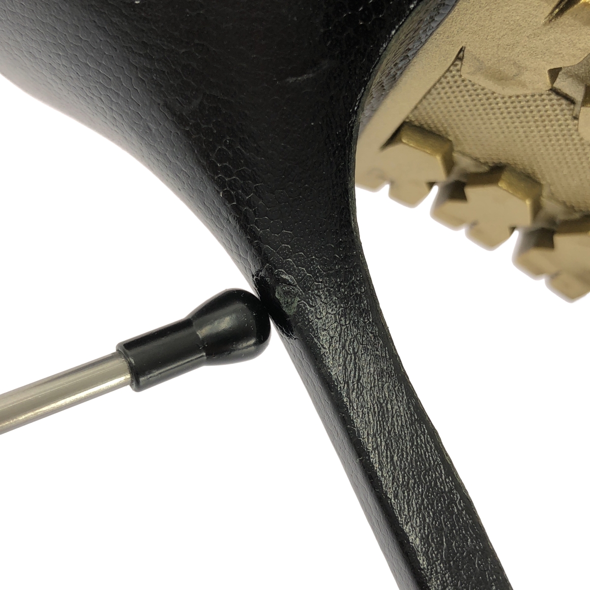 YVES SAINT LAURENT rive gauche / イヴサンローランリヴゴーシュ レザー サイドジップ ヒール ショートブーツ