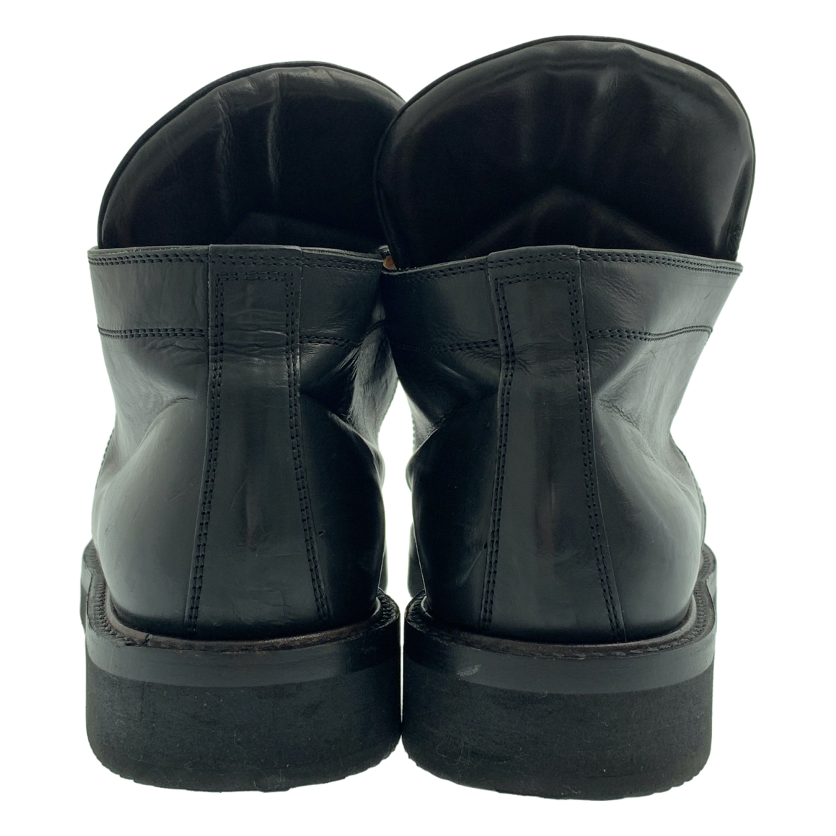 MIHARA YASUHIRO / ミハラヤスヒロ ビックタン レザーチャッカブーツ