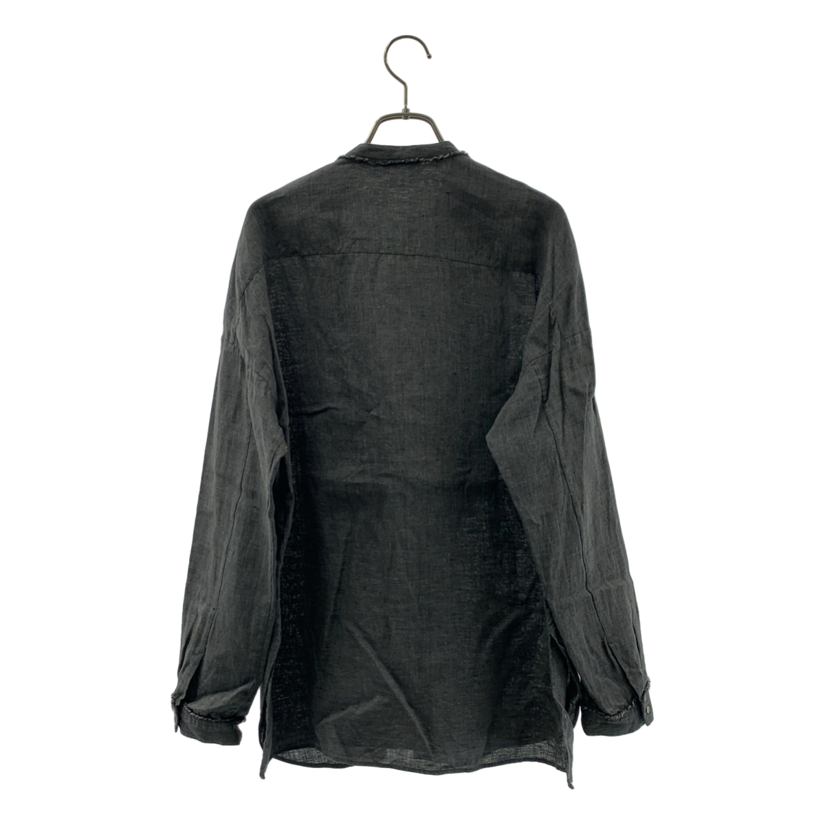 GALERIE VIE / ギャルリーヴィー リネンポプリン カットオフブザムシャツ