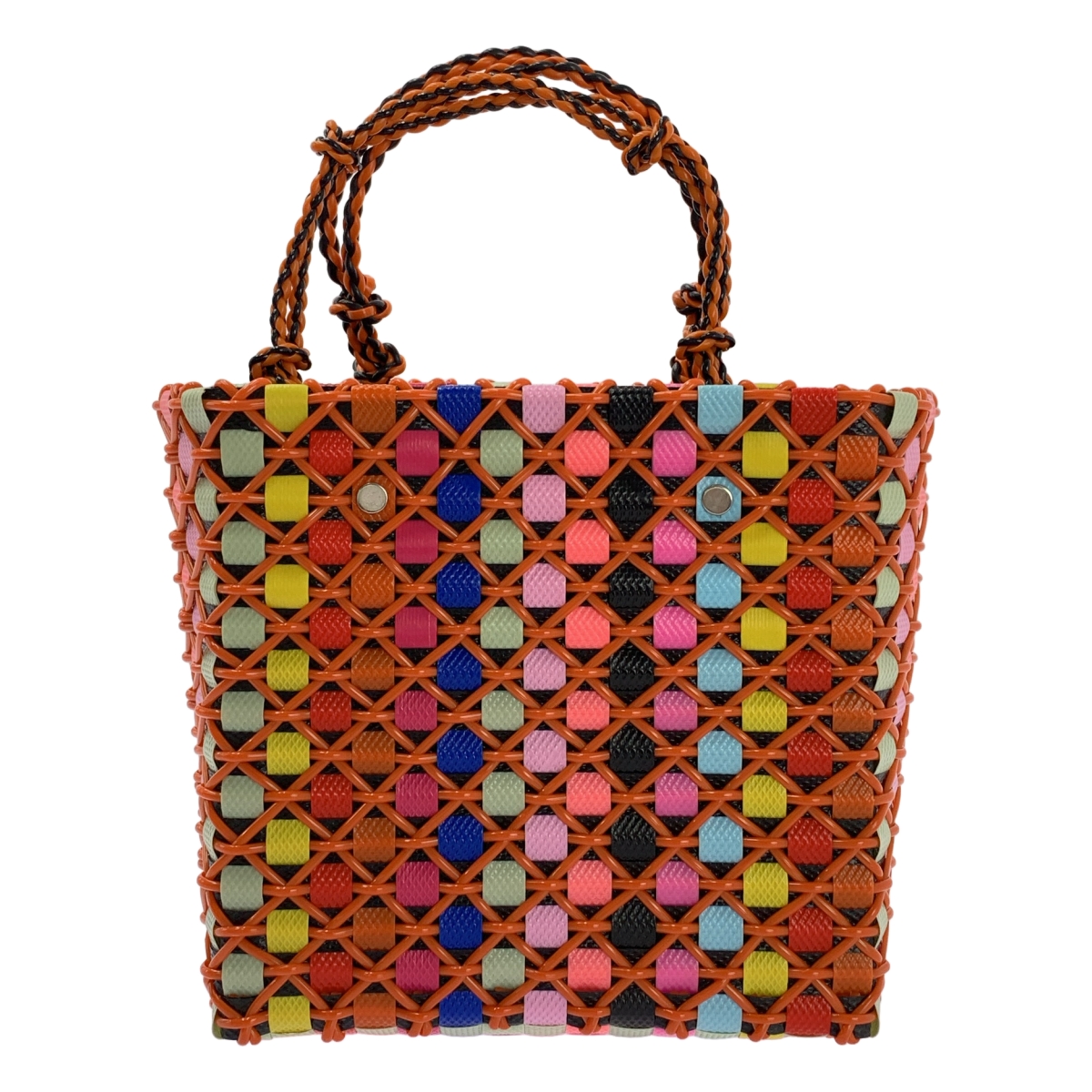 MARNI / マルニ MARKET CAKE BASKET MINI / アラベスク バスケット ハンドバッグ