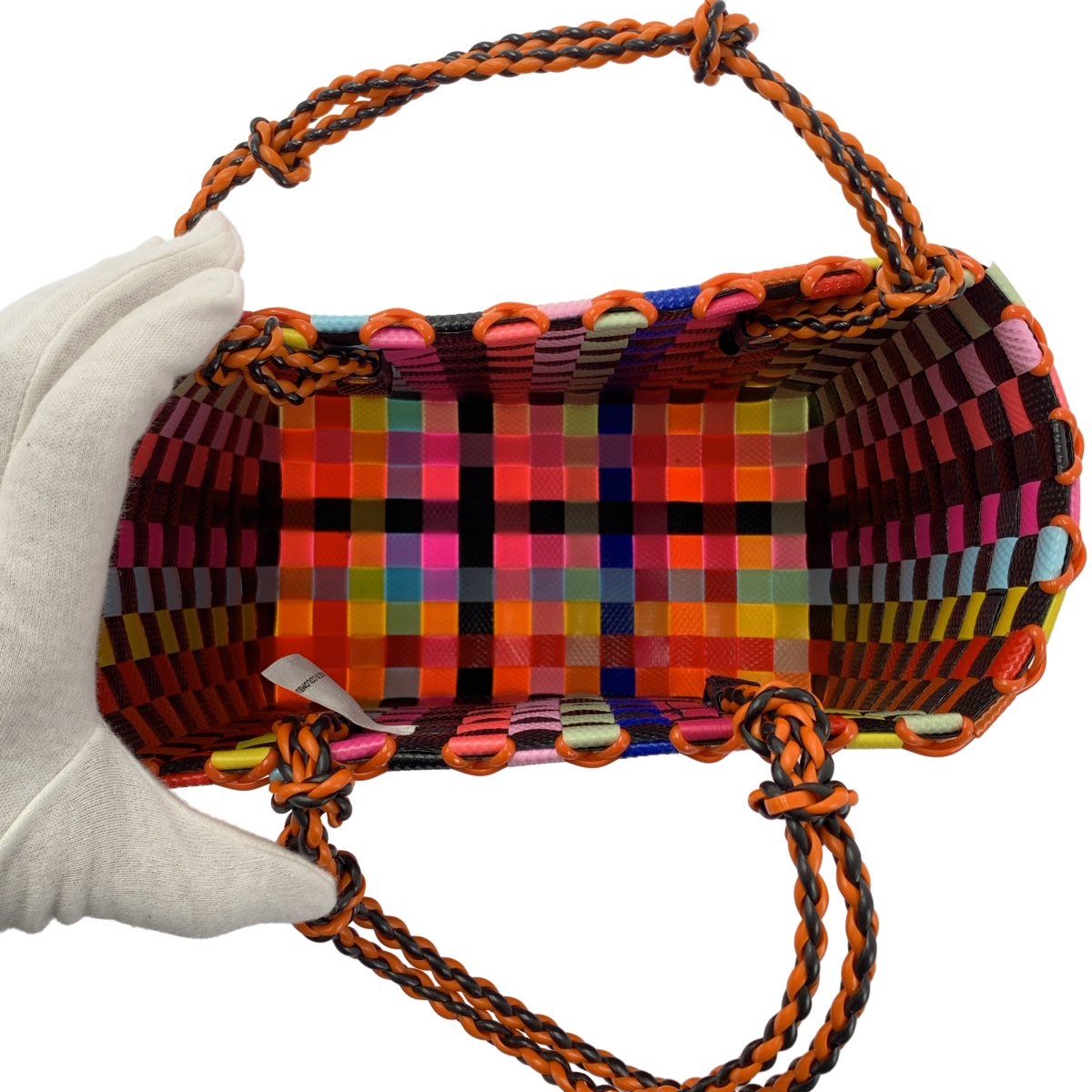 MARNI / マルニ MARKET CAKE BASKET MINI / アラベスク バスケット ハンドバッグ