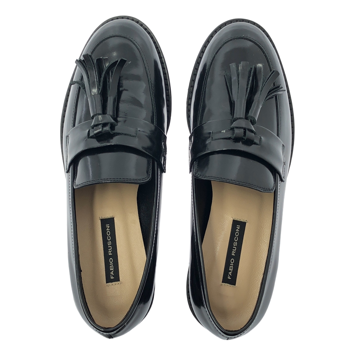 Fabio Rusconi / ファビオルスコーニ タンクソール タッセル ローファー