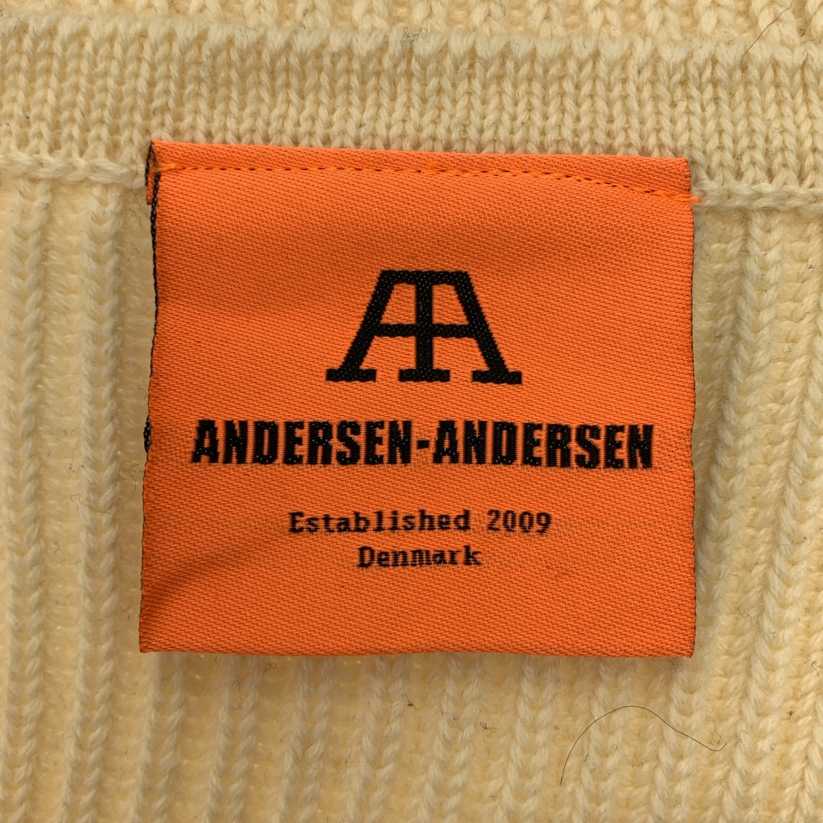 ANDERSEN-ANDERSEN / アンデルセンアンデルセン ウール ドライバーズ ニット