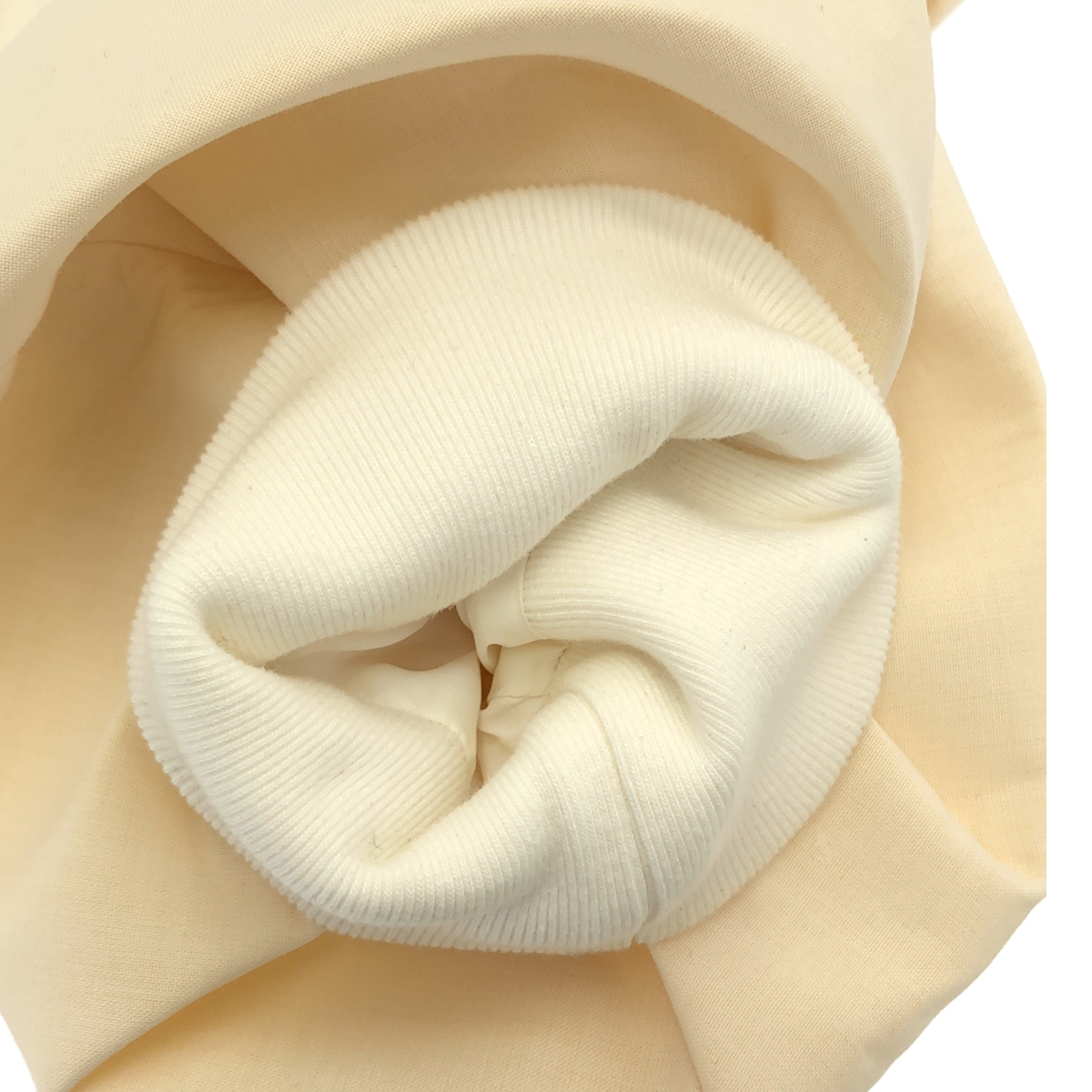 sacai / サカイ 異素材 切替 ドッキング ボリュームスリーブ スウェット トレーナー ブラウス