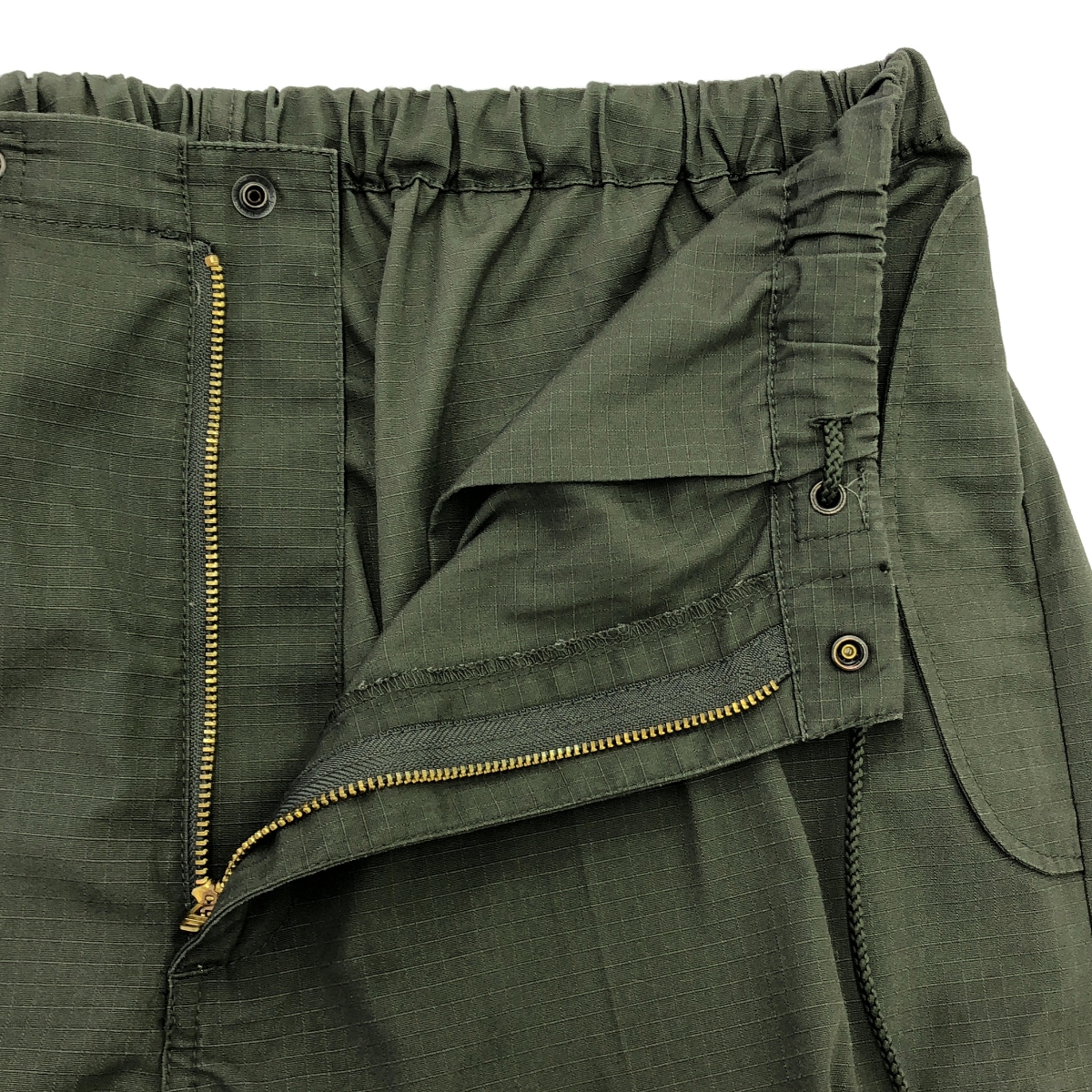 ALPHA INDUSTRIES / アルファインダストリーズ リップストップ ドローストリング スノー ワイド ミリタリーパンツ