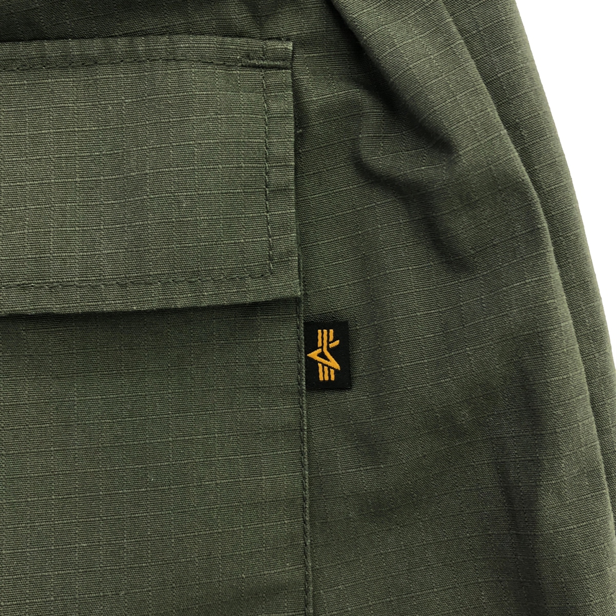 ALPHA INDUSTRIES / アルファインダストリーズ リップストップ ドローストリング スノー ワイド ミリタリーパンツ