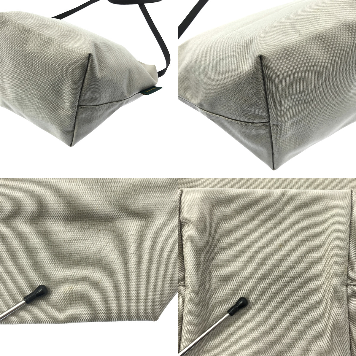 HERVE CHAPELIER / エルベシャプリエ ナイロン 舟型 ショルダーバッグ S