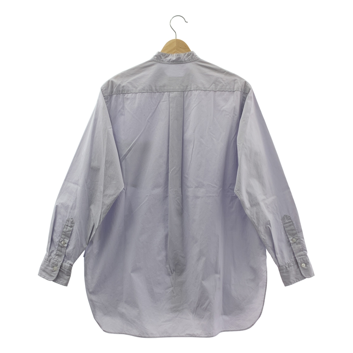 YLEVE / イレーヴ バンドカラー コットンタイプライターシャツ