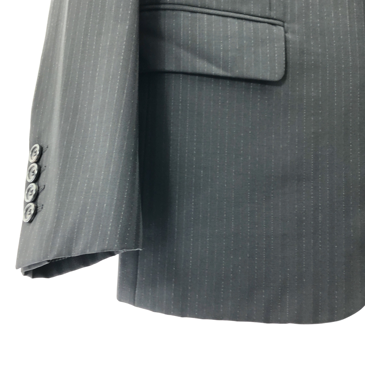 Dior homme / ディオールオム セットアップ シャドウストライプ シングル テーラードジャケット / スラックス パンツ